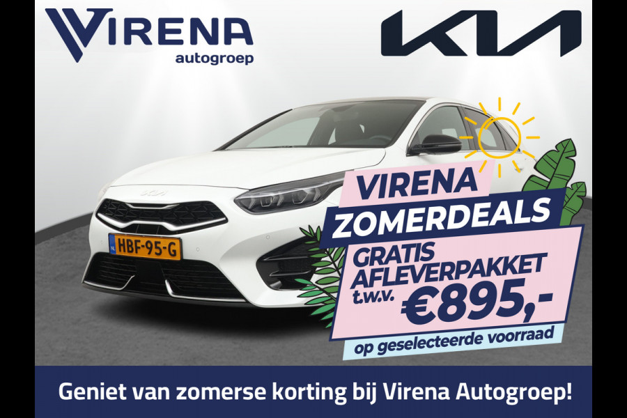 Kia Ceed 1.5 T-GDi GT-PlusLine - Automaat - Stoel/Stuurverwarming - Adaptief Cruise Control - Navigatie - Climate Control - Fabrieksgarantie Tot 2032
