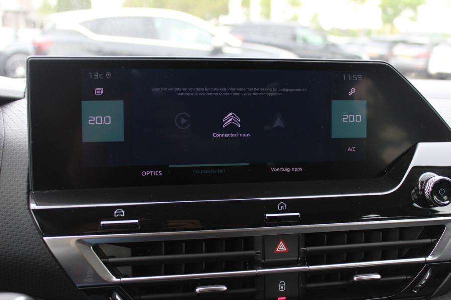 Citroën Ë-C4 Feel 50 kWh / SoH 96,4%! / Camera / Head-up / Keyless / CarPlay / 18'' / Dodehoek / DAB / Cruise Control / Full-LED