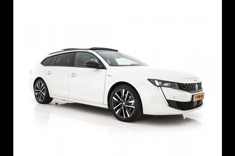 Peugeot 508 SW 1.6 HYbrid GT-Line Pack Business (Plug-in) {SoH-100%} (INCL-BTW) Aut. *PANO | LEATHER-MICROFIBRE | FOCAL®-AUDIO | FULL-LED | CRUISE-ADAPT. | BLINDSPOT | DAB | DIGI-COCKPIT | HEATED-SPORTSEATS | CAMERA | NAVI | SHIFTPADDLES | PRIVACY-GLASS | ...