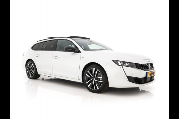 Peugeot 508 SW 1.6 HYbrid GT-Line Pack Business (Plug-in) {SoH-100%} (INCL-BTW) Aut. *PANO | LEATHER-MICROFIBRE | FOCAL®-AUDIO | FULL-LED | CRUISE-ADAPT. | BLINDSPOT | DAB | DIGI-COCKPIT | HEATED-SPORTSEATS | CAMERA | NAVI | SHIFTPADDLES | PRIVACY-GLASS | ...