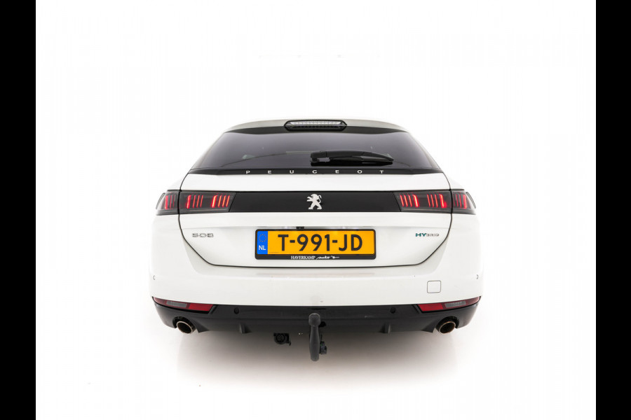 Peugeot 508 SW 1.6 HYbrid GT-Line Pack Business (Plug-in) {SoH-100%} (INCL-BTW) Aut. *PANO | LEATHER-MICROFIBRE | FOCAL®-AUDIO | FULL-LED | CRUISE-ADAPT. | BLINDSPOT | DAB | DIGI-COCKPIT | HEATED-SPORTSEATS | CAMERA | NAVI | SHIFTPADDLES | PRIVACY-GLASS | ...