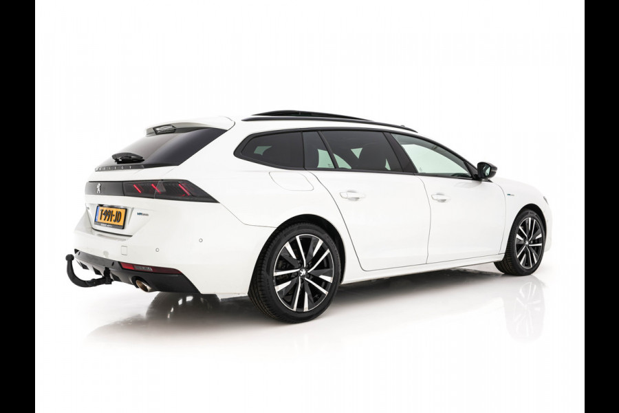 Peugeot 508 SW 1.6 HYbrid GT-Line Pack Business (Plug-in) {SoH-100%} (INCL-BTW) Aut. *PANO | LEATHER-MICROFIBRE | FOCAL®-AUDIO | FULL-LED | CRUISE-ADAPT. | BLINDSPOT | DAB | DIGI-COCKPIT | HEATED-SPORTSEATS | CAMERA | NAVI | SHIFTPADDLES | PRIVACY-GLASS | ...