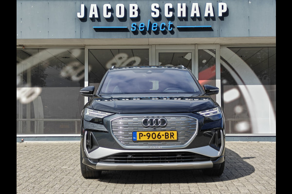 Audi Q4 e-tron 40 Launch edition S Competition 77 kWh / Trekhaak / Adapt. Cruise. / HUD / PDC V+A / Leder / Elektr Stoelen + Kofferklep /