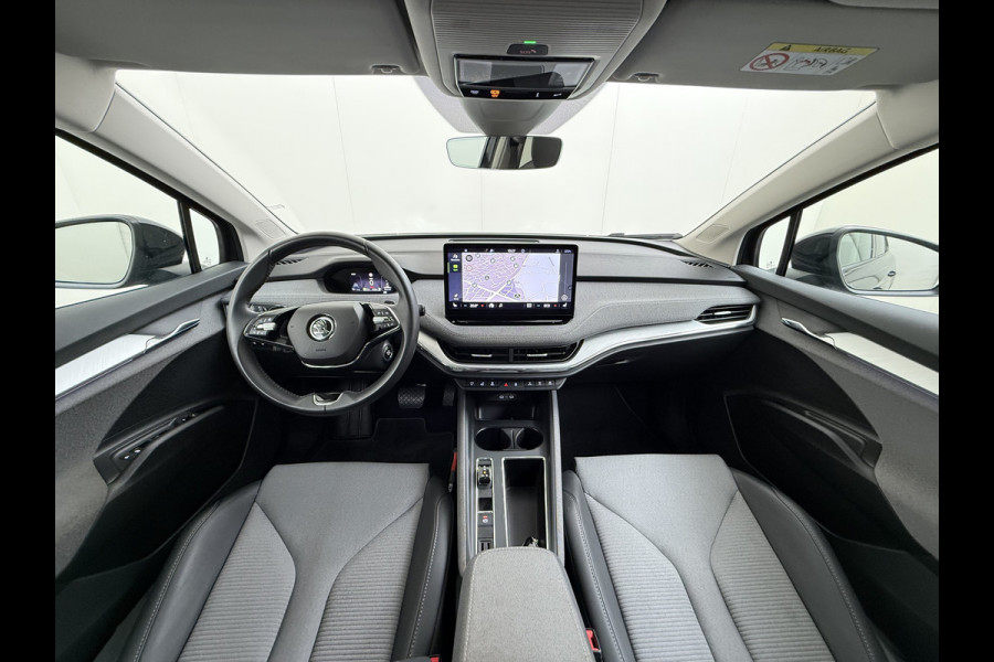 Škoda Enyaq iV60 SOH 94% Camera Adap.Cruise Elek.klep 1/2Leer Elek.Stoel/Memory Bordherk. Lane-dep. Navi Dab Pdc Apple/Android Stoel-/Stuurverw. PrivacyGlas Ecc Usb Led SmartLink 19''LM Business Edition