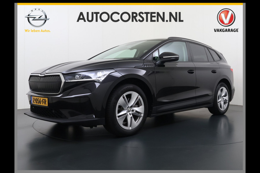 Škoda Enyaq iV60 SOH 94% Camera Adap.Cruise Elek.klep 1/2Leer Elek.Stoel/Memory Bordherk. Lane-dep. Navi Dab Pdc Apple/Android Stoel-/Stuurverw. PrivacyGlas Ecc Usb Led SmartLink 19''LM Business Edition