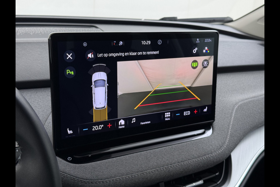 Škoda Enyaq iV60 SOH 94% Camera Adap.Cruise Elek.klep 1/2Leer Elek.Stoel/Memory Bordherk. Lane-dep. Navi Dab Pdc Apple/Android Stoel-/Stuurverw. PrivacyGlas Ecc Usb Led SmartLink 19''LM Business Edition