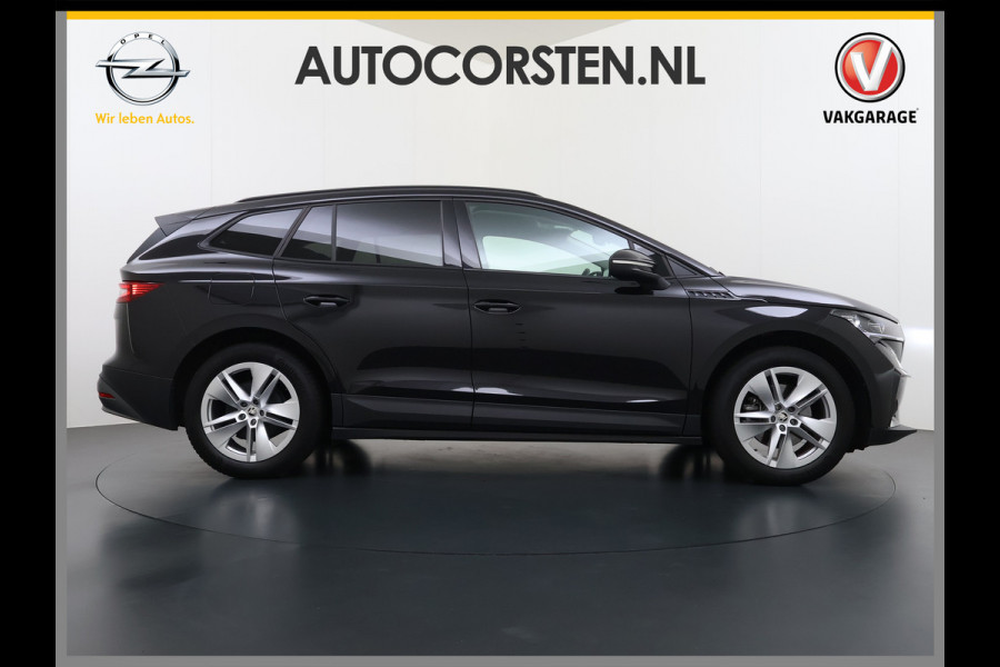 Škoda Enyaq iV60 SOH 94% Camera Adap.Cruise Elek.klep 1/2Leer Elek.Stoel/Memory Bordherk. Lane-dep. Navi Dab Pdc Apple/Android Stoel-/Stuurverw. PrivacyGlas Ecc Usb Led SmartLink 19''LM Business Edition