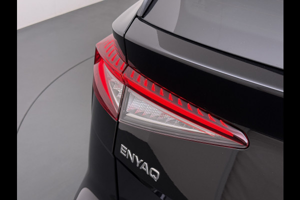 Škoda Enyaq iV60 SOH 94% Camera Adap.Cruise Elek.klep 1/2Leer Elek.Stoel/Memory Bordherk. Lane-dep. Navi Dab Pdc Apple/Android Stoel-/Stuurverw. PrivacyGlas Ecc Usb Led SmartLink 19''LM Business Edition