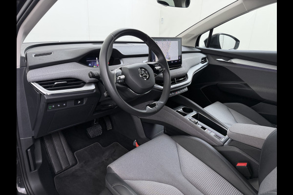 Škoda Enyaq iV60 SOH 94% Camera Adap.Cruise Elek.klep 1/2Leer Elek.Stoel/Memory Bordherk. Lane-dep. Navi Dab Pdc Apple/Android Stoel-/Stuurverw. PrivacyGlas Ecc Usb Led SmartLink 19''LM Business Edition