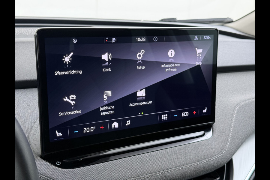 Škoda Enyaq iV60 SOH 94% Camera Adap.Cruise Elek.klep 1/2Leer Elek.Stoel/Memory Bordherk. Lane-dep. Navi Dab Pdc Apple/Android Stoel-/Stuurverw. PrivacyGlas Ecc Usb Led SmartLink 19''LM Business Edition