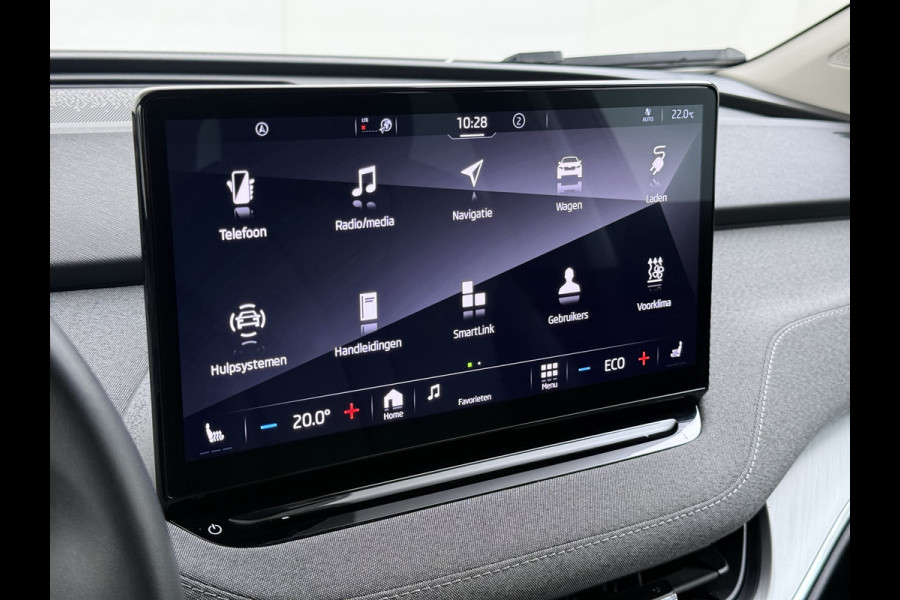Škoda Enyaq iV60 SOH 94% Camera Adap.Cruise Elek.klep 1/2Leer Elek.Stoel/Memory Bordherk. Lane-dep. Navi Dab Pdc Apple/Android Stoel-/Stuurverw. PrivacyGlas Ecc Usb Led SmartLink 19''LM Business Edition