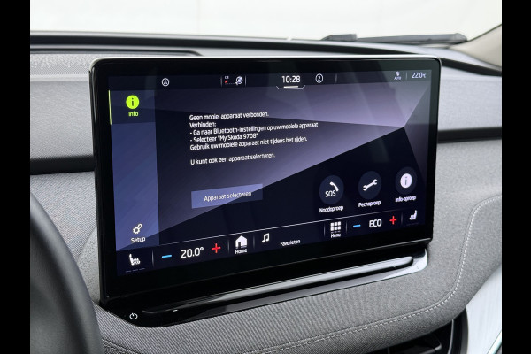 Škoda Enyaq iV60 SOH 94% Camera Adap.Cruise Elek.klep 1/2Leer Elek.Stoel/Memory Bordherk. Lane-dep. Navi Dab Pdc Apple/Android Stoel-/Stuurverw. PrivacyGlas Ecc Usb Led SmartLink 19''LM Business Edition