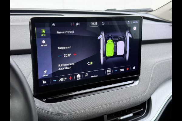 Škoda Enyaq iV60 SOH 94% Camera Adap.Cruise Elek.klep 1/2Leer Elek.Stoel/Memory Bordherk. Lane-dep. Navi Dab Pdc Apple/Android Stoel-/Stuurverw. PrivacyGlas Ecc Usb Led SmartLink 19''LM Business Edition