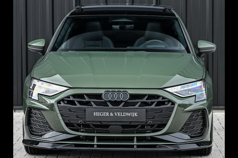 Audi A3 Sportback 45 TFSI e S edition Competition | Panoramadak | 5 jr Garantie | HUD | Sonos Sound | Camera | Ambiance interieur | Active Cruise | S-Seats + Memory | Stoelverwarming | Keyless |