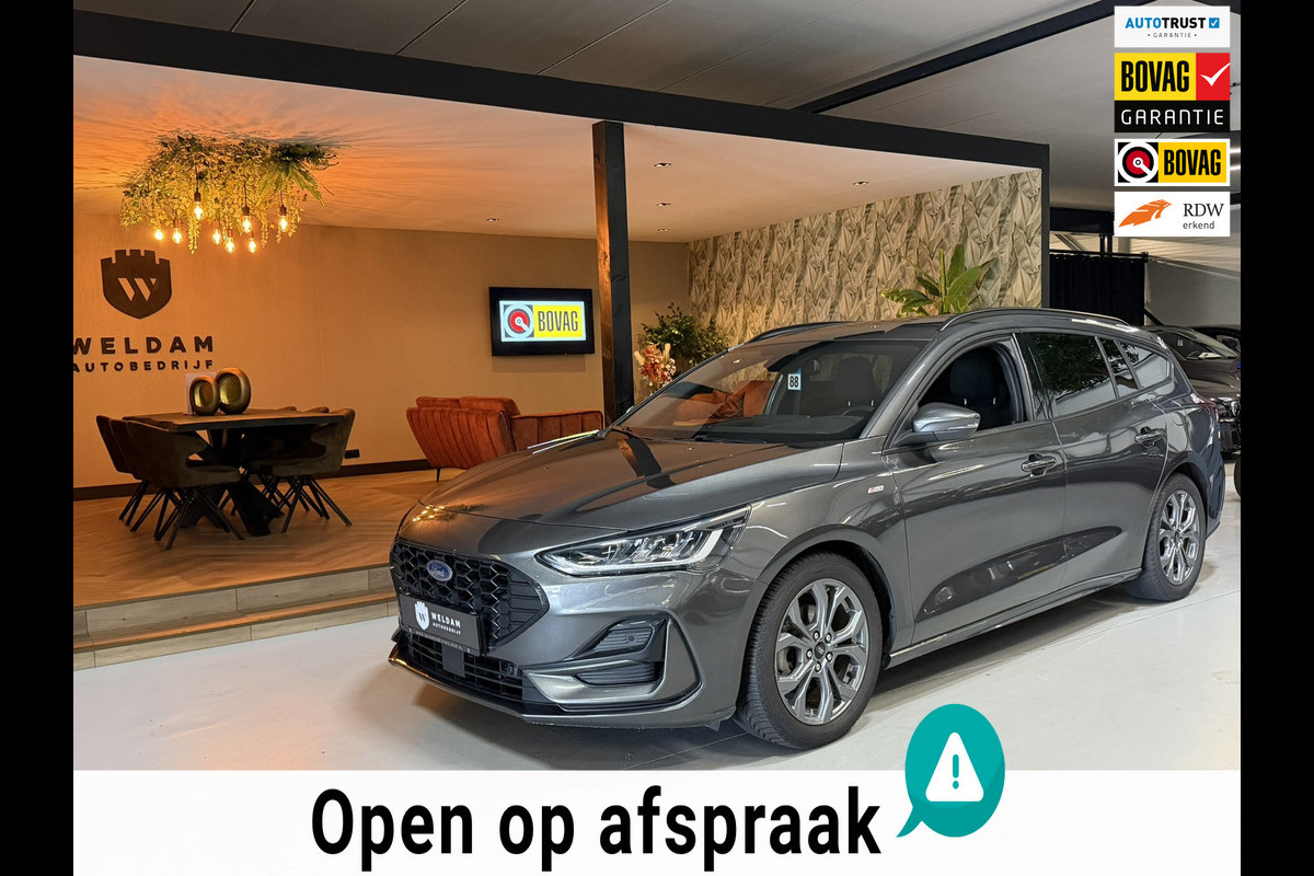 Ford FOCUS Wagon 1.0 EcoBoost Mild-Hybrid ST-Line | Automaat | StuurVW | StoelVW | CarPlay | Navi | LED | PDC | Rijklaar