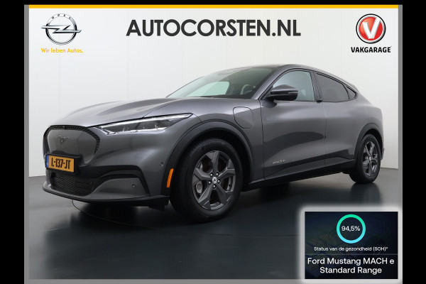 Ford Mustang Mach-E RWD 75kWh 360°Camera Adap.Cruise B&O®-Hifi Leder Stoel/Stuurverw. BLIS Navi Pdc Keyless Android Auto Apple Carplay Elek.Achterklep Lmv 18" DAB Bluetooth Led 1e Eigenaar Dealeronderhouden Origineel Nederlandse Auto