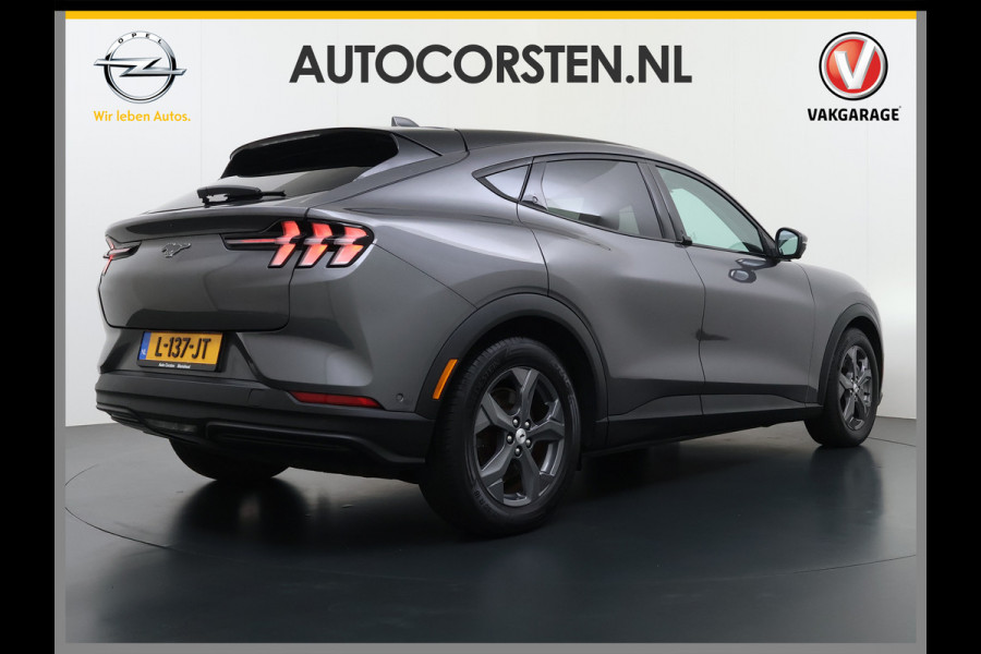 Ford Mustang Mach-E RWD 75kWh 360°Camera Adap.Cruise B&O®-Hifi Leder Stoel/Stuurverw. BLIS Navi Pdc Keyless Android Auto Apple Carplay Elek.Achterklep Lmv 18" DAB Bluetooth Led 1e Eigenaar Dealeronderhouden Origineel Nederlandse Auto