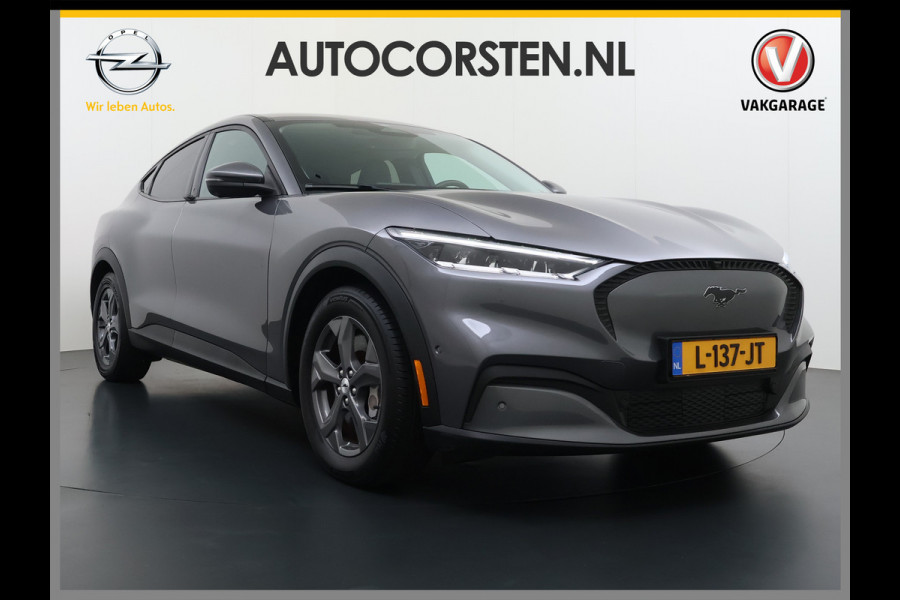 Ford Mustang Mach-E RWD 75kWh 360°Camera Adap.Cruise B&O®-Hifi Leder Stoel/Stuurverw. BLIS Navi Pdc Keyless Android Auto Apple Carplay Elek.Achterklep Lmv 18" DAB Bluetooth Led 1e Eigenaar Dealeronderhouden Origineel Nederlandse Auto