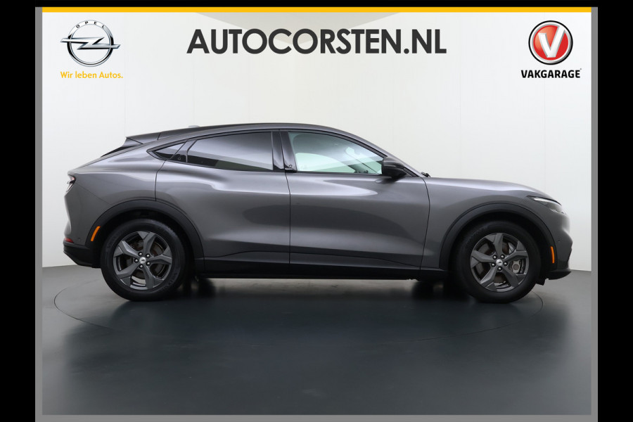 Ford Mustang Mach-E RWD 75kWh 360°Camera Adap.Cruise B&O®-Hifi Leder Stoel/Stuurverw. BLIS Navi Pdc Keyless Android Auto Apple Carplay Elek.Achterklep Lmv 18" DAB Bluetooth Led 1e Eigenaar Dealeronderhouden Origineel Nederlandse Auto