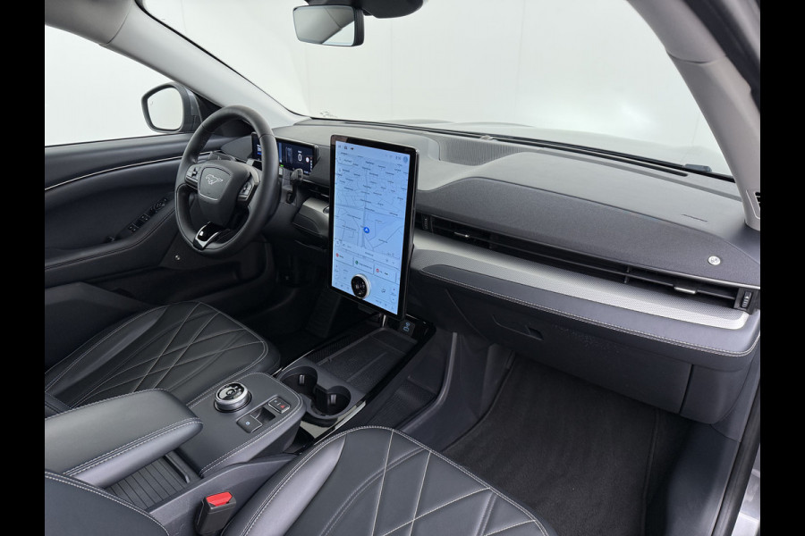 Ford Mustang Mach-E RWD 75kWh 360°Camera Adap.Cruise B&O®-Hifi Leder Stoel/Stuurverw. BLIS Navi Pdc Keyless Android Auto Apple Carplay Elek.Achterklep Lmv 18" DAB Bluetooth Led 1e Eigenaar Dealeronderhouden Origineel Nederlandse Auto