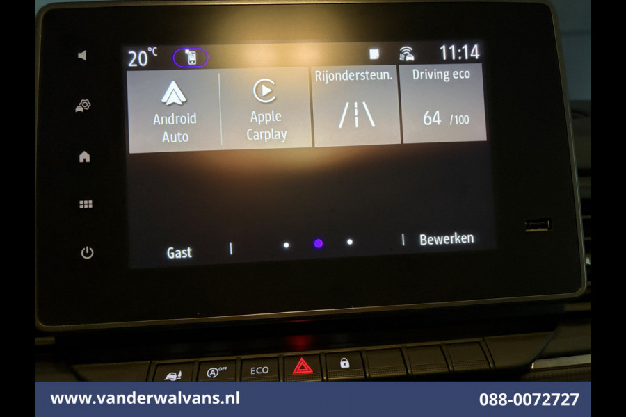 Renault Trafic 2.0 Blue dCi 131pk L2H1 Euro6 Airco | Navigatie | Camera | LED | Apple Carplay Cruisecontrol, Android Auto, Parkeersensoren, Elektrische inklapbare spiegels, Bijrijdersbank