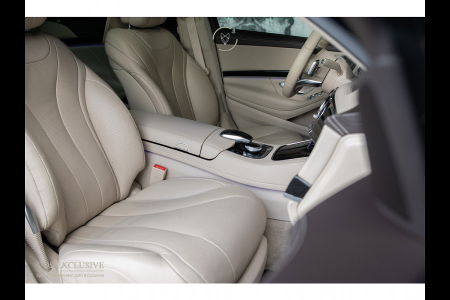 Mercedes-Benz S-Klasse 350d 4-M Lang AMG Plus Rij-assistentie Plus|4xMassage/stoelkoeling|Entertainment|Softclose|20"|HUD|Keyless|360°|New Service