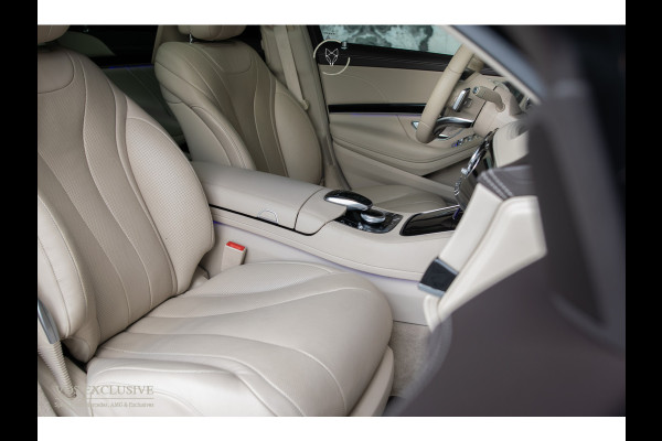 Mercedes-Benz S-Klasse 350d 4-M Lang AMG Plus Rij-assistentie Plus|4xMassage/stoelkoeling|Entertainment|Softclose|20"|HUD|Keyless|360°|New Service