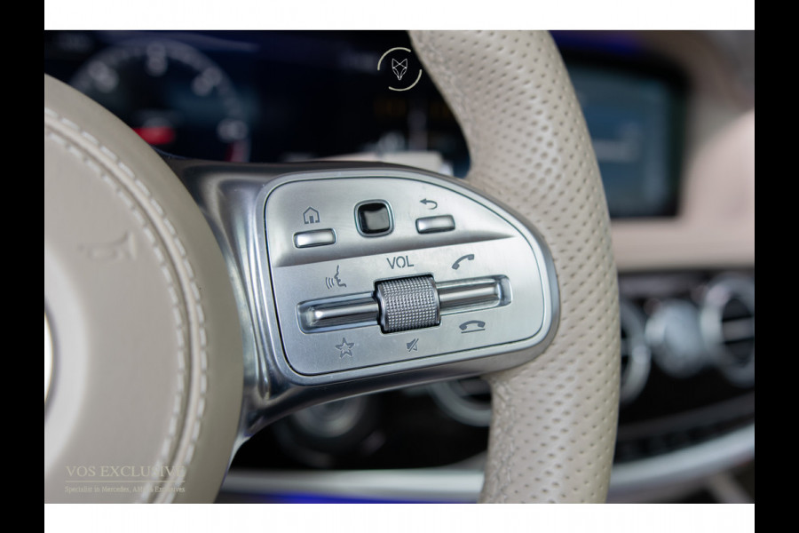 Mercedes-Benz S-Klasse 350d 4-M Lang AMG Plus Rij-assistentie Plus|4xMassage/stoelkoeling|Entertainment|Softclose|20"|HUD|Keyless|360°|New Service