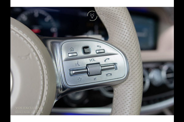 Mercedes-Benz S-Klasse 350d 4-M Lang AMG Plus Rij-assistentie Plus|4xMassage/stoelkoeling|Entertainment|Softclose|20"|HUD|Keyless|360°|New Service