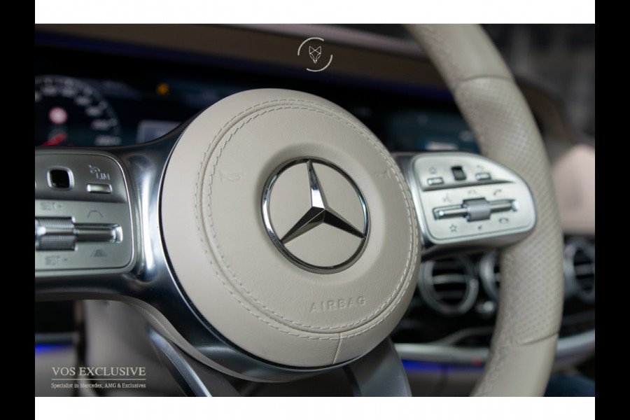 Mercedes-Benz S-Klasse 350d 4-M Lang AMG Plus Rij-assistentie Plus|4xMassage/stoelkoeling|Entertainment|Softclose|20"|HUD|Keyless|360°|New Service