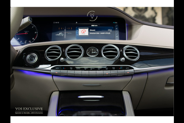 Mercedes-Benz S-Klasse 350d 4-M Lang AMG Plus Rij-assistentie Plus|4xMassage/stoelkoeling|Entertainment|Softclose|20"|HUD|Keyless|360°|New Service