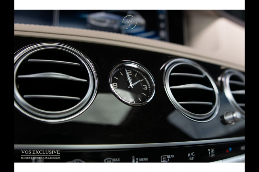 Mercedes-Benz S-Klasse 350d 4-M Lang AMG Plus Rij-assistentie Plus|4xMassage/stoelkoeling|Entertainment|Softclose|20"|HUD|Keyless|360°|New Service