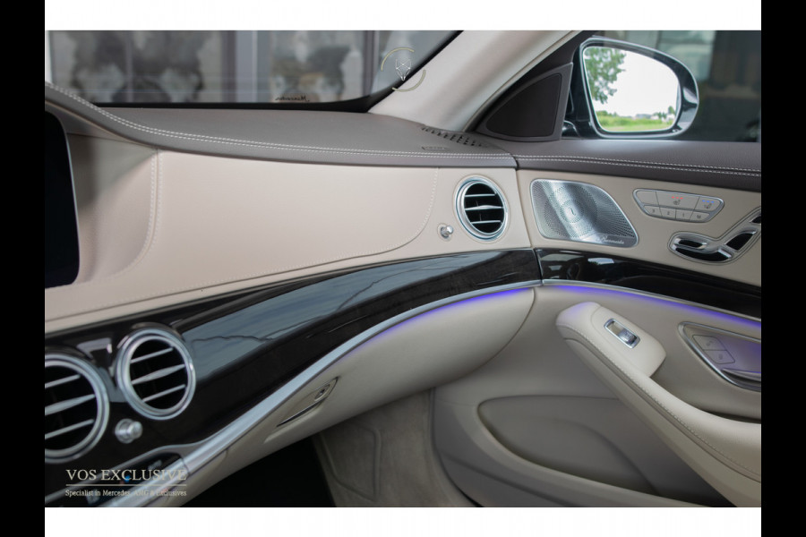 Mercedes-Benz S-Klasse 350d 4-M Lang AMG Plus Rij-assistentie Plus|4xMassage/stoelkoeling|Entertainment|Softclose|20"|HUD|Keyless|360°|New Service