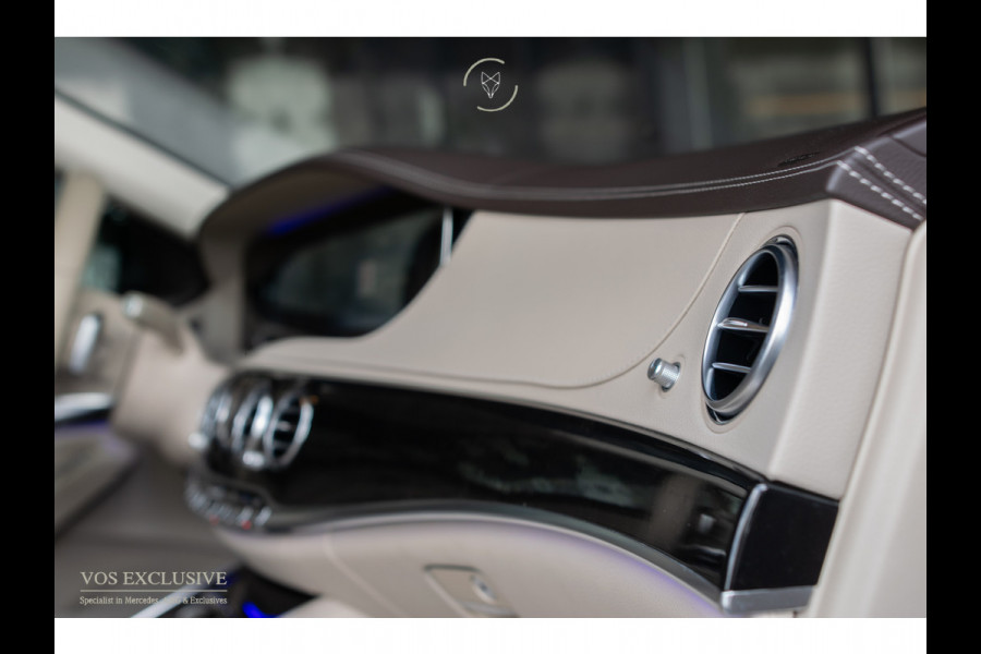 Mercedes-Benz S-Klasse 350d 4-M Lang AMG Plus Rij-assistentie Plus|4xMassage/stoelkoeling|Entertainment|Softclose|20"|HUD|Keyless|360°|New Service