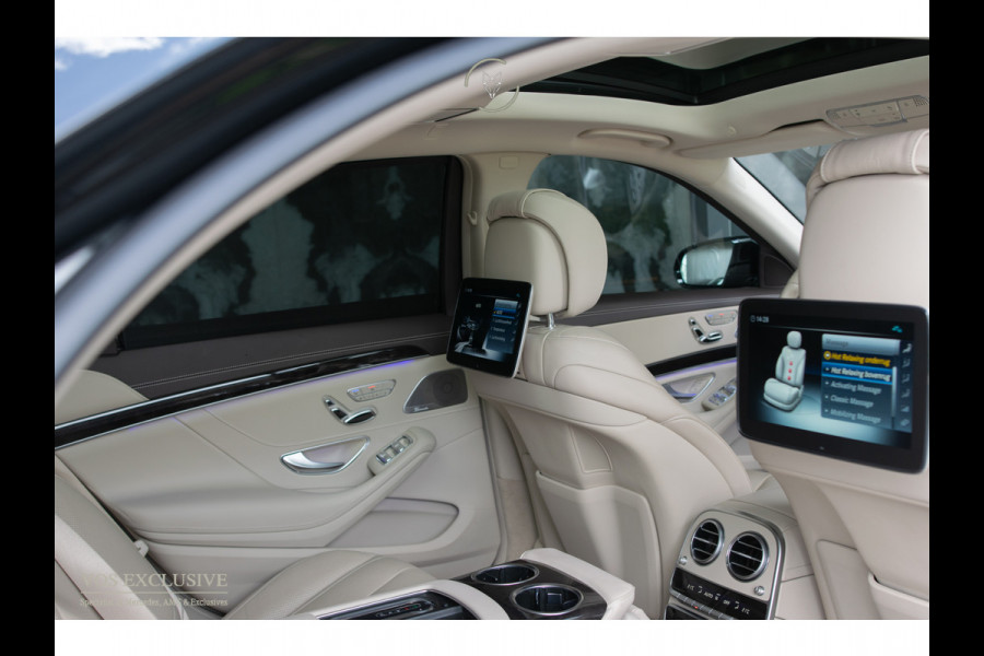 Mercedes-Benz S-Klasse 350d 4-M Lang AMG Plus Rij-assistentie Plus|4xMassage/stoelkoeling|Entertainment|Softclose|20"|HUD|Keyless|360°|New Service