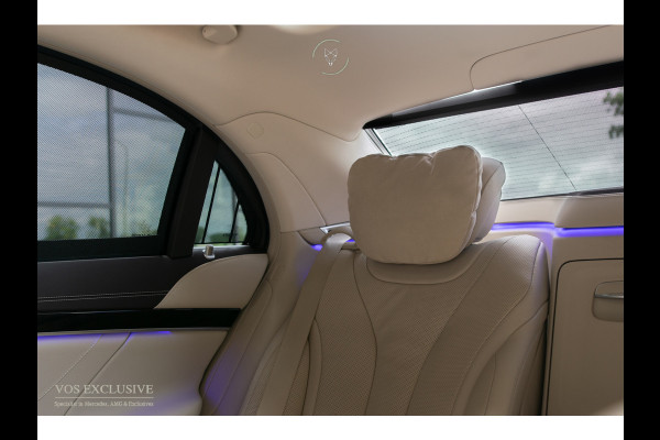 Mercedes-Benz S-Klasse 350d 4-M Lang AMG Plus Rij-assistentie Plus|4xMassage/stoelkoeling|Entertainment|Softclose|20"|HUD|Keyless|360°|New Service