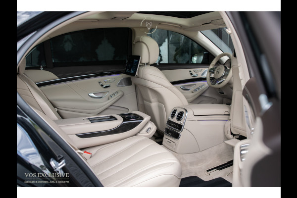 Mercedes-Benz S-Klasse 350d 4-M Lang AMG Plus Rij-assistentie Plus|4xMassage/stoelkoeling|Entertainment|Softclose|20"|HUD|Keyless|360°|New Service