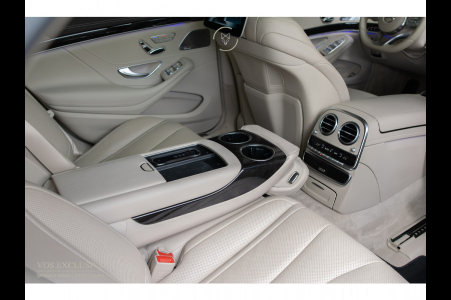 Mercedes-Benz S-Klasse 350d 4-M Lang AMG Plus Rij-assistentie Plus|4xMassage/stoelkoeling|Entertainment|Softclose|20"|HUD|Keyless|360°|New Service