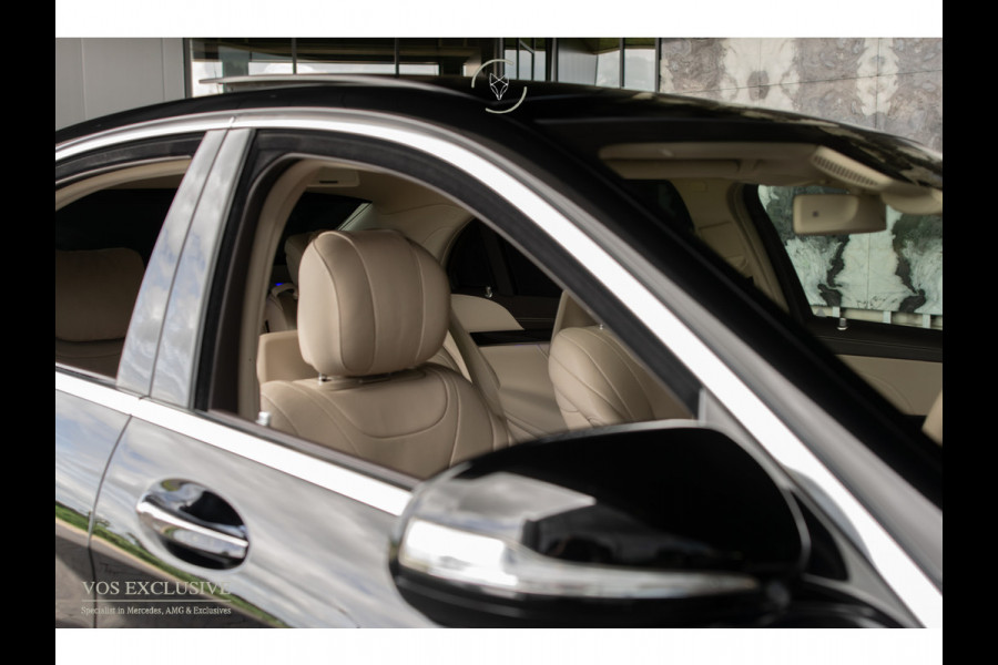 Mercedes-Benz S-Klasse 350d 4-M Lang AMG Plus Rij-assistentie Plus|4xMassage/stoelkoeling|Entertainment|Softclose|20"|HUD|Keyless|360°|New Service