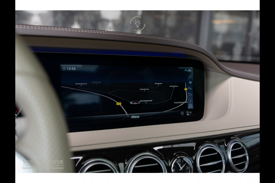 Mercedes-Benz S-Klasse 350d 4-M Lang AMG Plus Rij-assistentie Plus|4xMassage/stoelkoeling|Entertainment|Softclose|20"|HUD|Keyless|360°|New Service