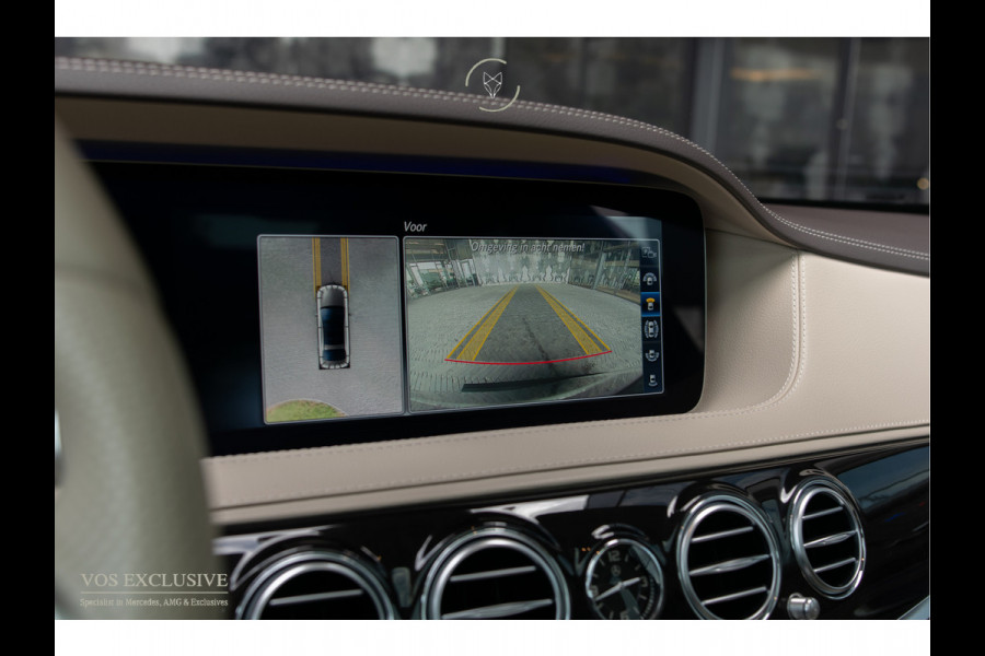 Mercedes-Benz S-Klasse 350d 4-M Lang AMG Plus Rij-assistentie Plus|4xMassage/stoelkoeling|Entertainment|Softclose|20"|HUD|Keyless|360°|New Service