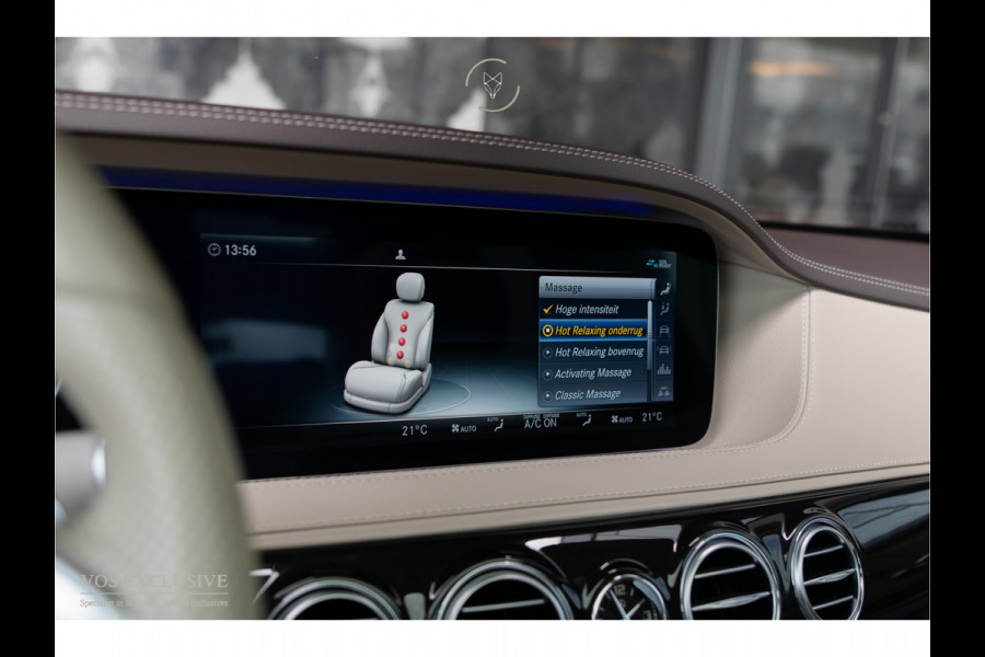 Mercedes-Benz S-Klasse 350d 4-M Lang AMG Plus Rij-assistentie Plus|4xMassage/stoelkoeling|Entertainment|Softclose|20"|HUD|Keyless|360°|New Service