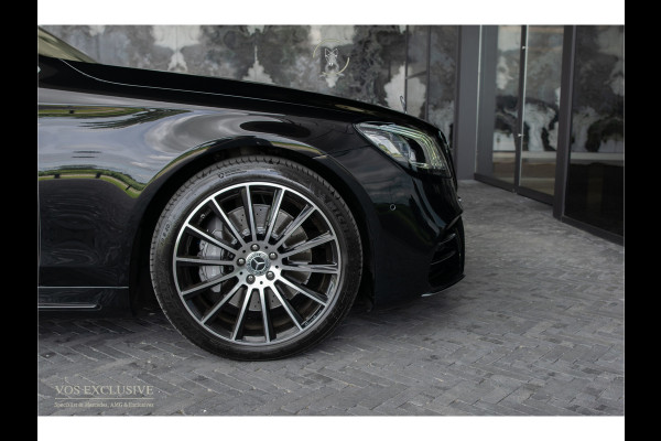 Mercedes-Benz S-Klasse 350d 4-M Lang AMG Plus Rij-assistentie Plus|4xMassage/stoelkoeling|Entertainment|Softclose|20"|HUD|Keyless|360°|New Service