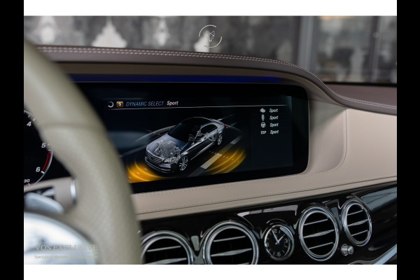 Mercedes-Benz S-Klasse 350d 4-M Lang AMG Plus Rij-assistentie Plus|4xMassage/stoelkoeling|Entertainment|Softclose|20"|HUD|Keyless|360°|New Service