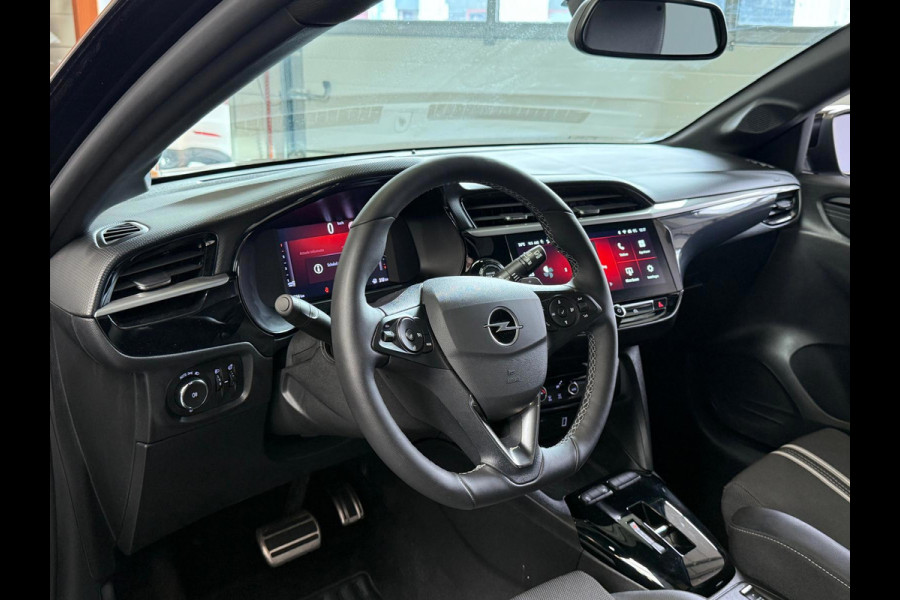 Opel Corsa 1.2 Turbo GS GS 130PK, 1 Jaar Bovag Garantie, Automaat, Panoramadak, Stoel/Stuurverwarming, Apple Carplay, Camera