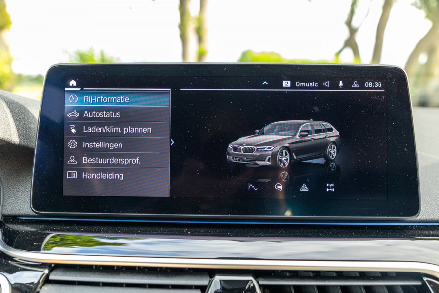 BMW 5 Serie Touring 530e Business Edition Plus Soh 89% I Trekhaak I Luxe leder I Led I Stuur & stoelverwarming I Camera I Android