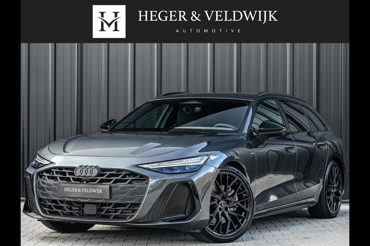 Audi A6 Avant 2.0 e-hybrid quattro S edition | Panoramadak | 5 jr Garantie | B&O | Achterasbesturing | Ambiance Interieur | 360 Camera | Trekhaak | Memory-Seats | Stoelverwarming | Passagiers Display | Active Cruise |