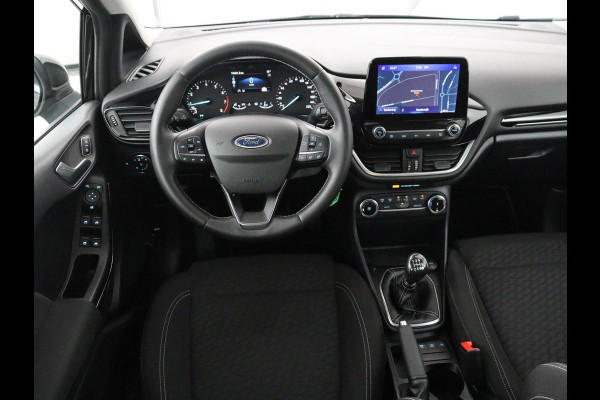 Ford Fiesta 1.0 EcoBoost Hybrid Titanium | Cruise control | Park assist | Climate control | Navigatie | Carplay | Lederen stuurwiel | Lane assist |