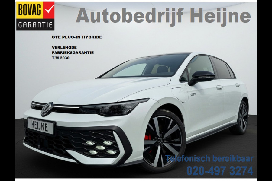 Volkswagen Golf GTE 1.5 eHybrid 272 PK HYBRID GTE-SPORT LEDER/LED-MATRIX/HEAD-UP!/18-INCH/TREKHAAK