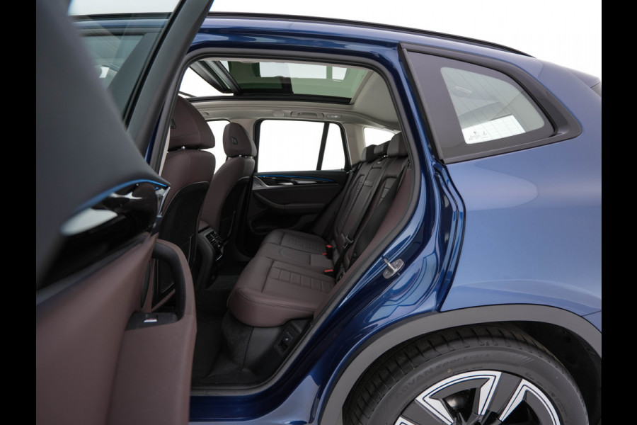 BMW iX3 Executive 80 kWh [3-Fase-11kW ] {SoH-98%} (INCL-BTW) Aut. *PANO | LEATHER | ADAPTIVE-CRUISE | FULL-LED | MEMORY-PACK | BLIND-SPOT |  DIGI-COCKPIT | HEATED-COMFORTSEATS | KEYLESS | CAMERA | DAB+ | 19''ALU*